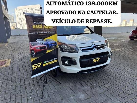 CITROËN AIRCROSS 1.6 EXCLUSIVE 16V FLEX 4P AUTOMÁTICO CITROËN AIRCROSS 1.6 EXCLUSIVE 16V FLEX 4P AUTOMÁTICO
